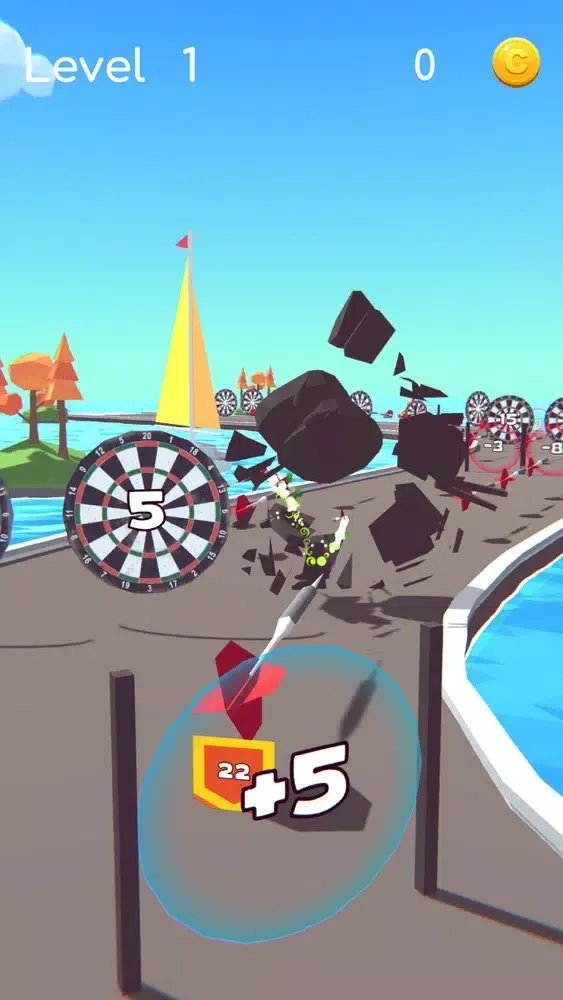 Zrzuty ekranu DartShooty3D