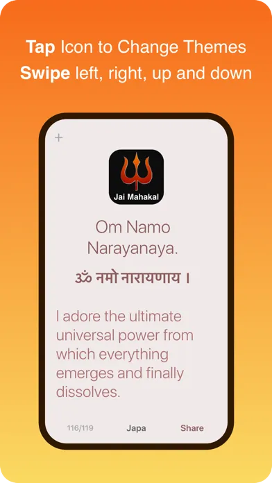 Ảnh chụp màn hình của Jai Mahakal: Shiva Mantra Japa