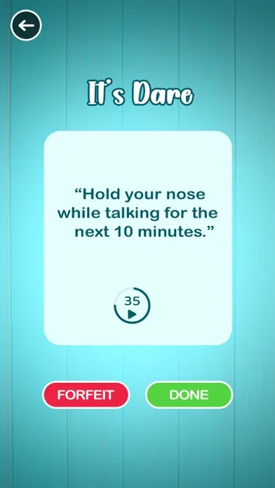 Screenshot di Truth or Dare Fun Family Games
