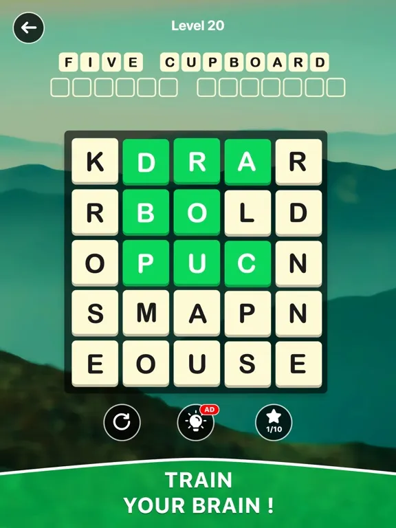 Word Master Crossword Puzzles iPad  スクリーンショット