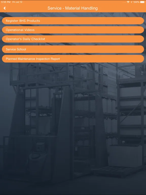 Screenshot di BHS Optima iPad 