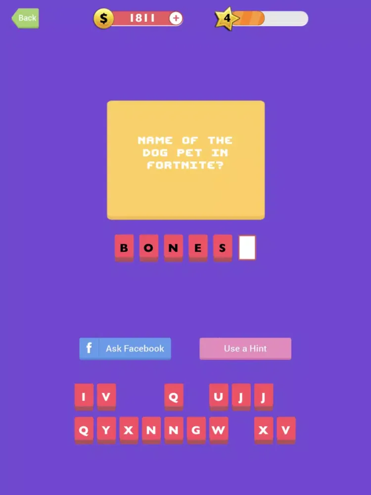Fort Trivia for Fortnite iPad 應用截圖