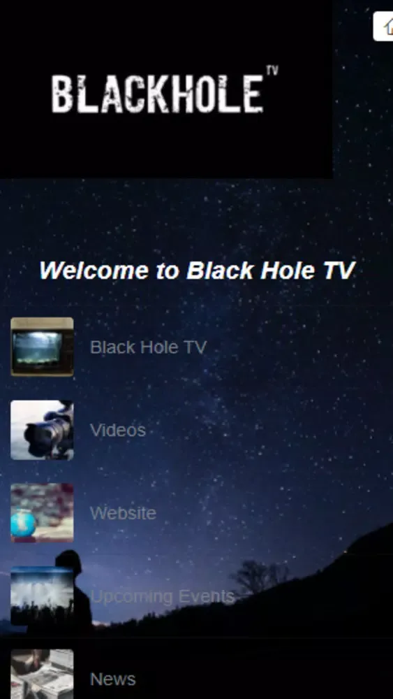 Black Hole TV स्क्रीनशॉट