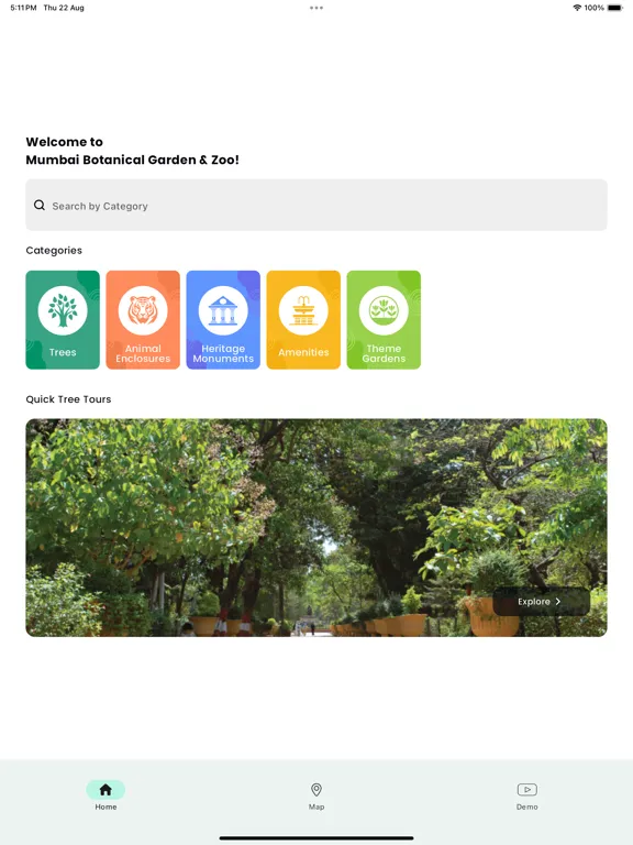Capturas de pantalla de Mumbai Botanical Garden & Zoo iPad 