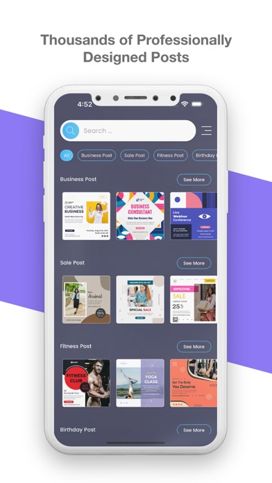 Screenshot di Post Maker-Social Media Design