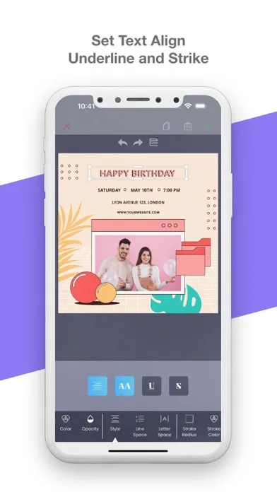 Zrzuty ekranu Post Maker-Social Media Design