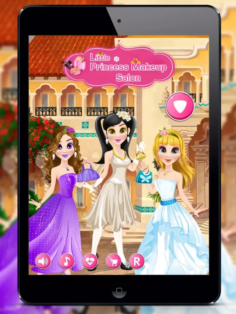 Little Princess Makeup Salon iPad  Screenshots