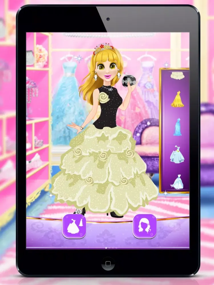 Little Princess Makeup Salon iPad  Screenshots