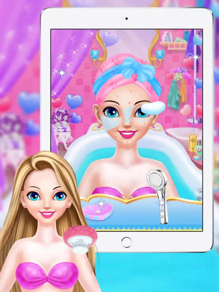 Tangkapan skrin Wedding Princess Makeup Salon iPad 