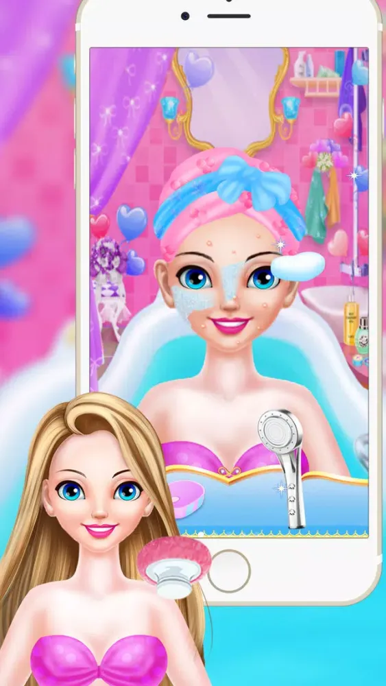 Tangkapan skrin Wedding Princess Makeup Salon
