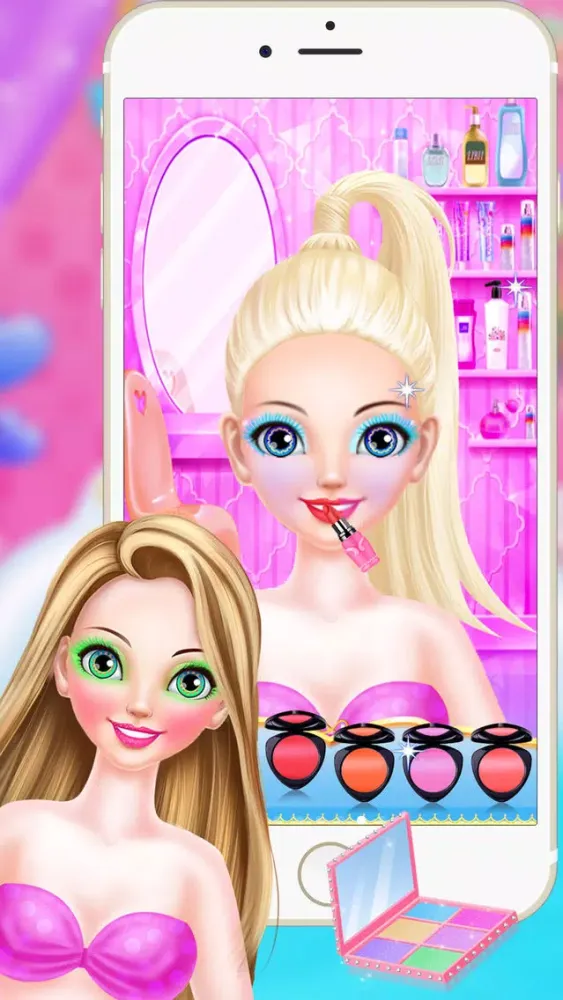 Tangkapan skrin Wedding Princess Makeup Salon