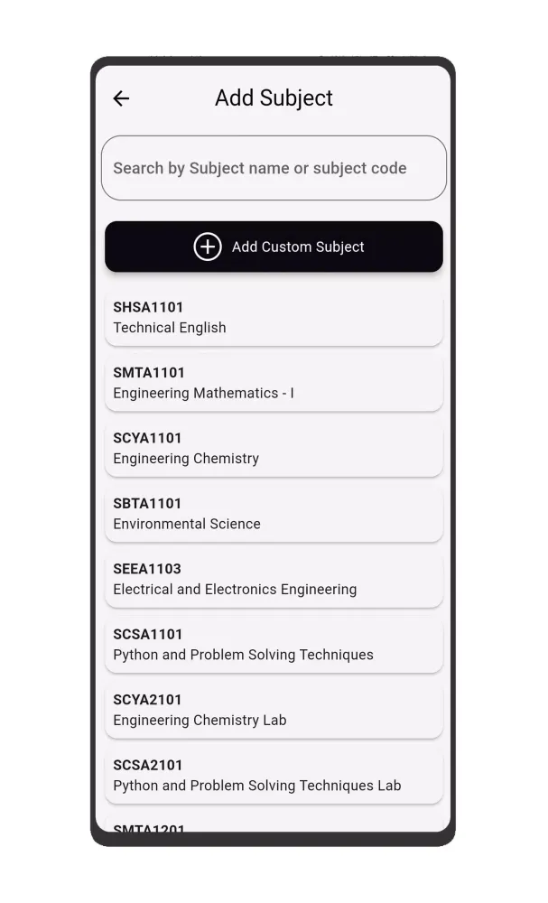 Sist Cgpa Screenshots