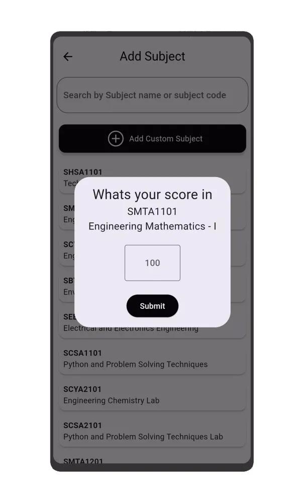 Sist Cgpa Screenshots