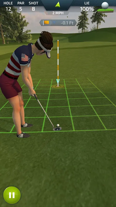 Ảnh chụp màn hình của Pro Feel Golf 2.2.2 mod
