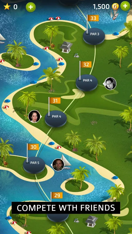 Ảnh chụp màn hình của Pro Feel Golf 2.2.2 mod