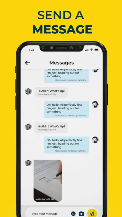 Captures d'écran de Milestone App