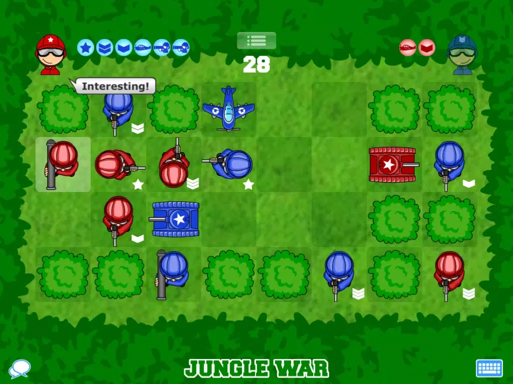 Jungle War (Dark Chess) iPad 应用截图