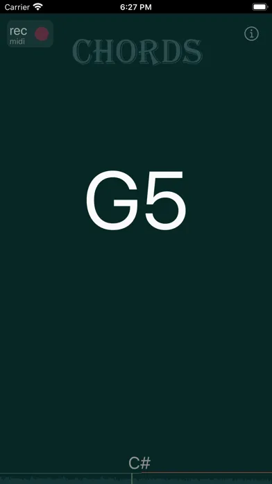 Chord Detector स्क्रीनशॉट