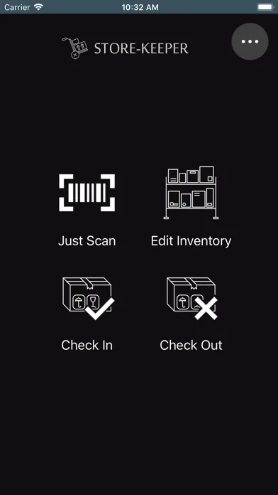 Screenshot di Store-Keeper inventory scanner