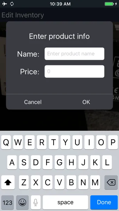 Screenshot di Store-Keeper inventory scanner