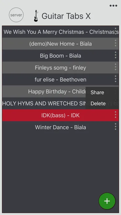 Guitar Tabs X - tabs editor Screenshots