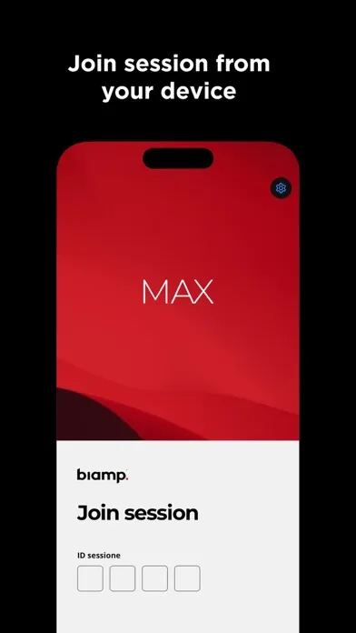 Biamp MAX سکرین شاٹس