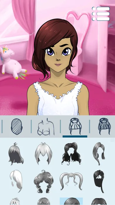 Tangkapan skrin Avatar Maker: Girls
