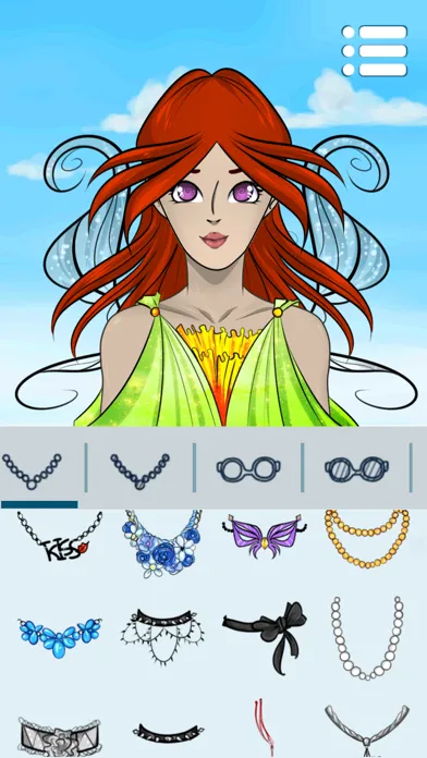 Tangkapan skrin Avatar Maker: Girls