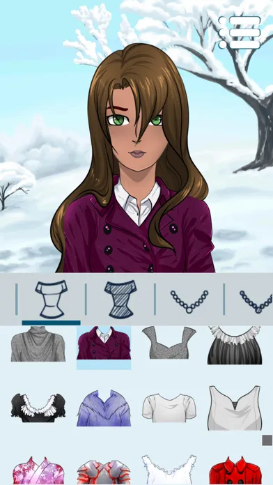 Tangkapan skrin Avatar Maker: Girls