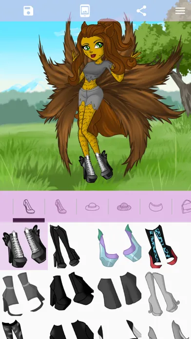 Avatar Maker: Monster Girl應用截圖