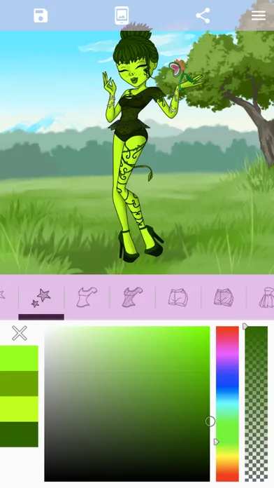 Avatar Maker: Monster Girl應用截圖