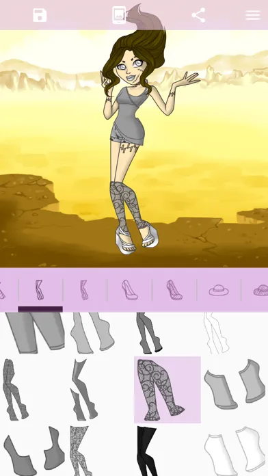 Avatar Maker: Monster Girl應用截圖
