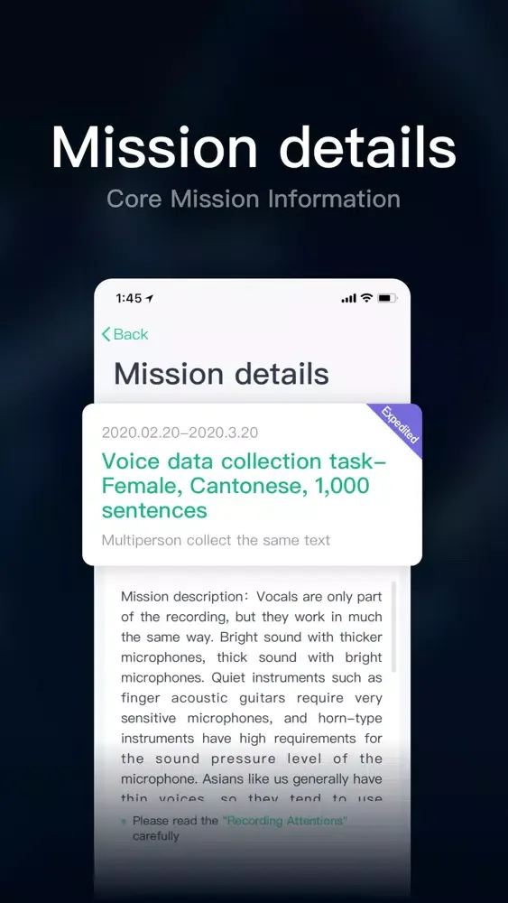 Data Workshop— AI Data Crowdso Screenshots