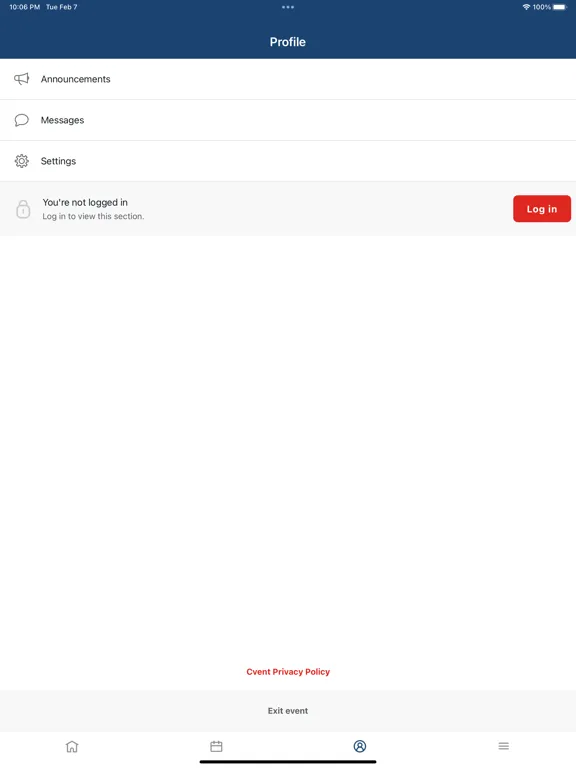 Screenshot di BIAP Summit Series iPad 