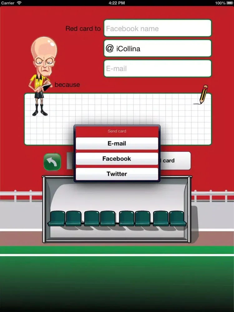 Скриншоты iCollina iPad 