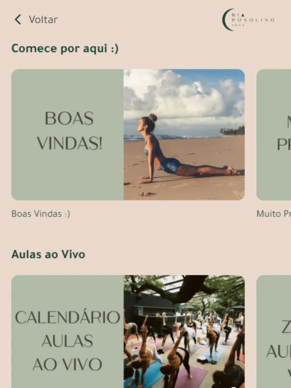 Bia Rosolino Yoga iPad  Ekran Görüntüleri
