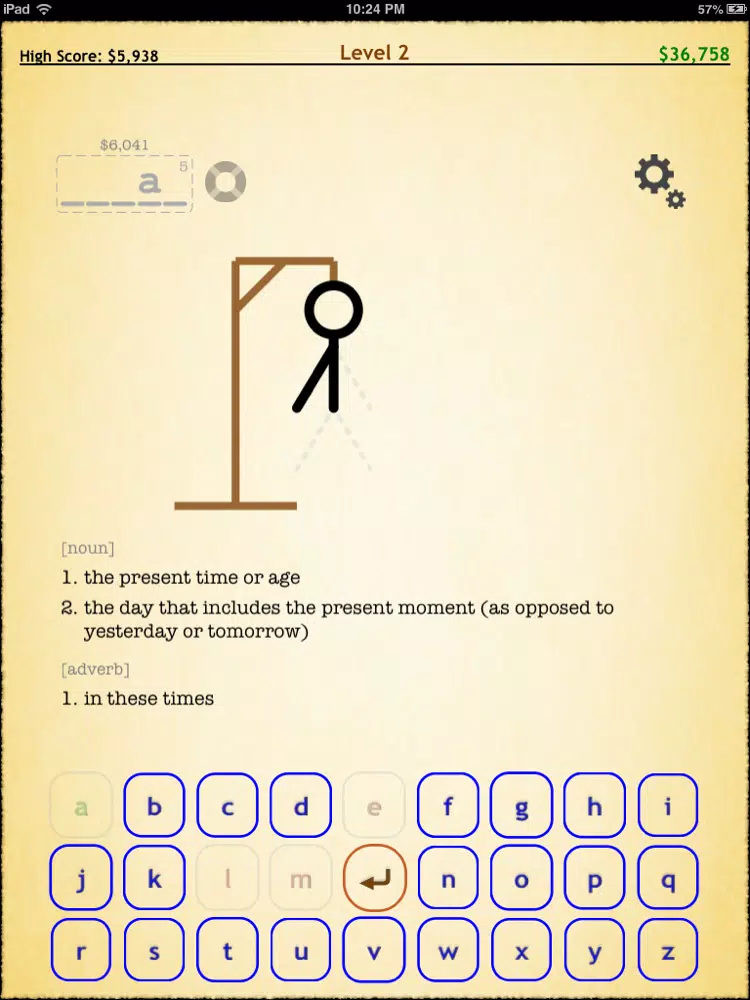 تصاویر Play Dictionary with Hangman iPad 