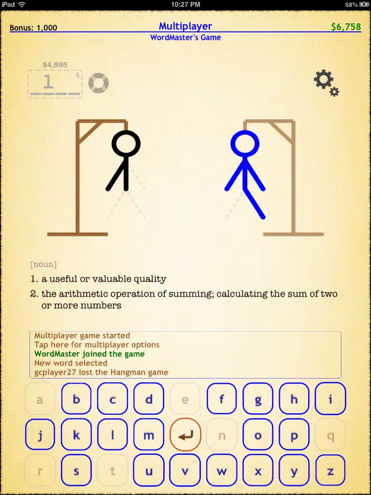 تصاویر Play Dictionary with Hangman iPad 