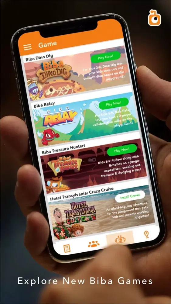 Zrzuty ekranu Biba Play Tracker
