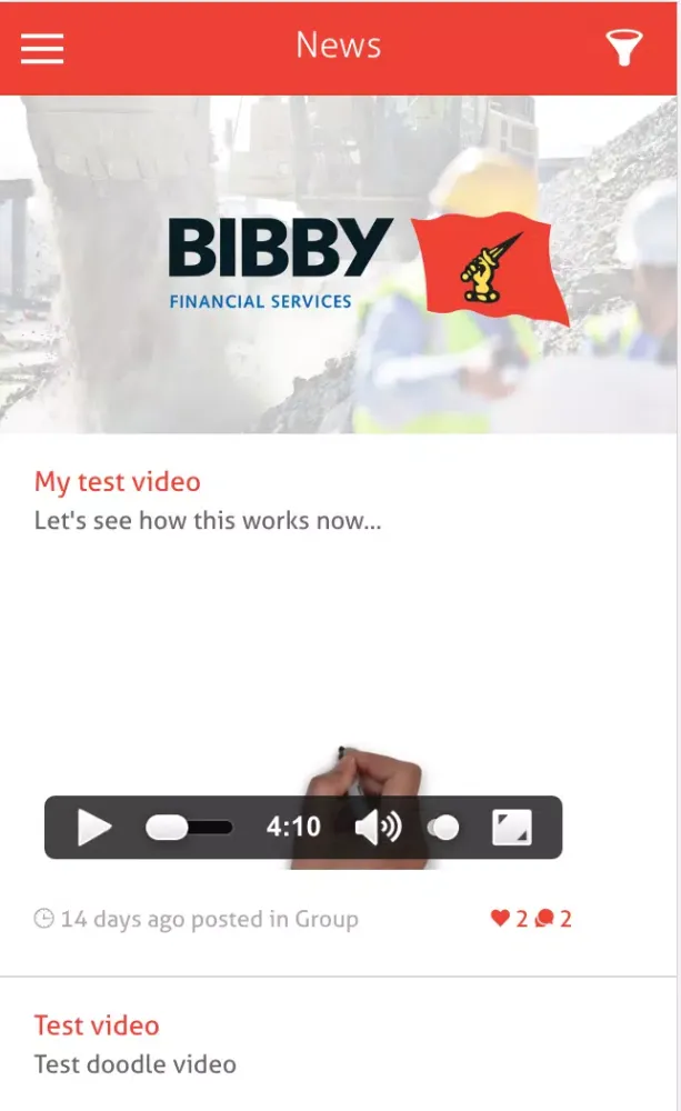 Capturas de pantalla de BibbyFS.live