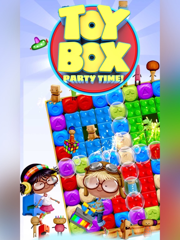 Capturas de pantalla de Toy Box Party Story Time iPad 