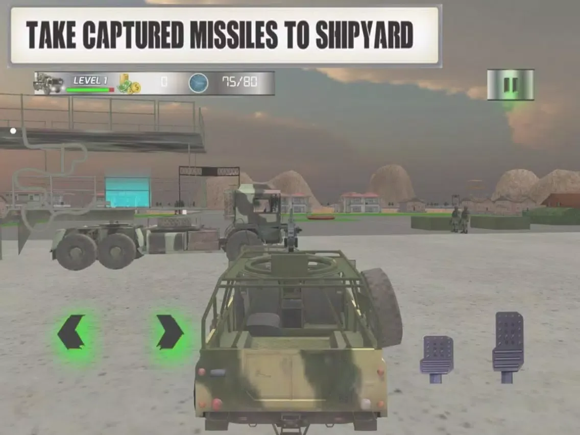 Zrzuty ekranu Driving Army Cargo US iPad 