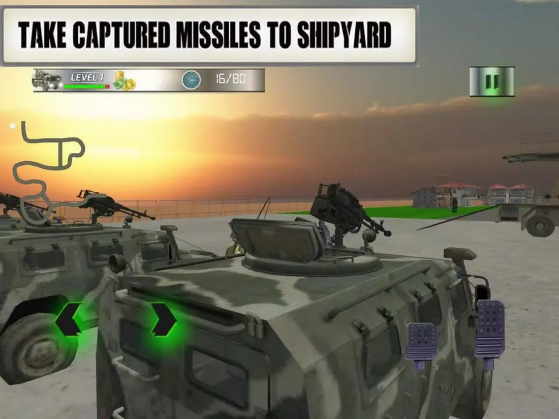 Zrzuty ekranu Driving Army Cargo US iPad 