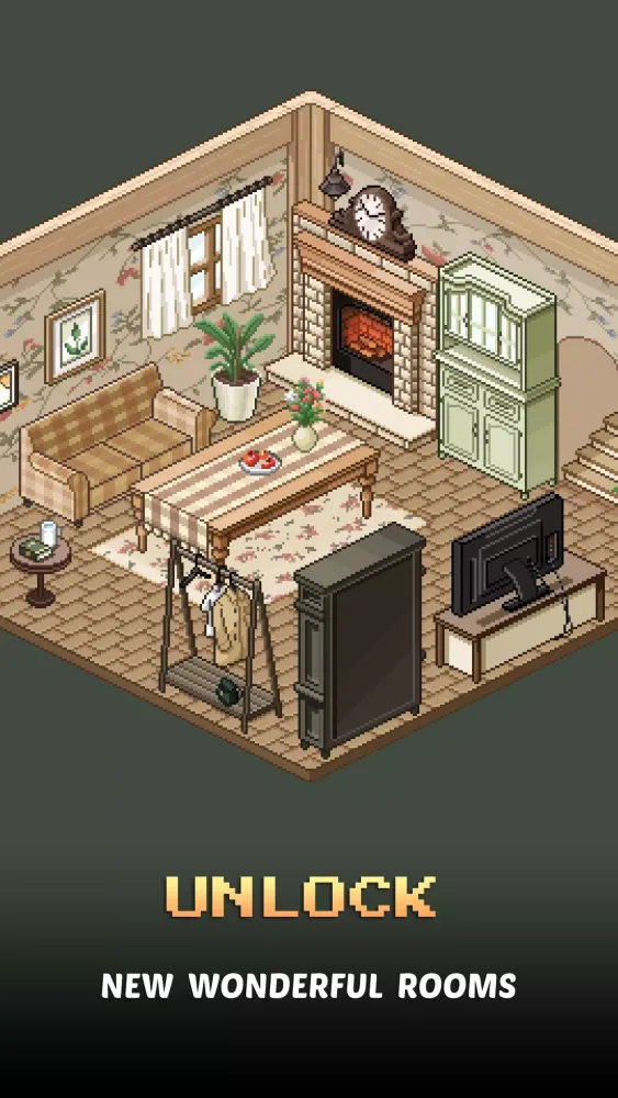 Pixel Art: Color Rooms سکرین شاٹس