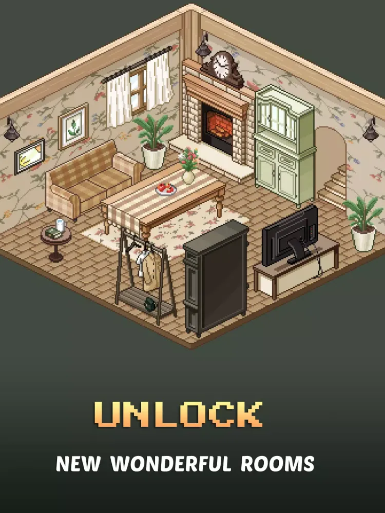 Pixel Art: Color Rooms سکرین شاٹس