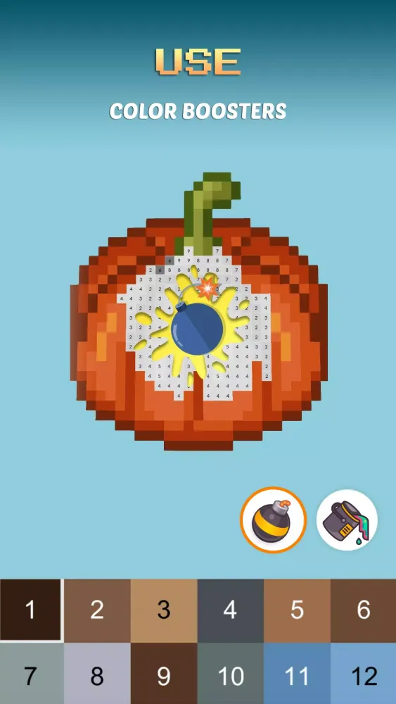Pixel Art - Color House应用截图