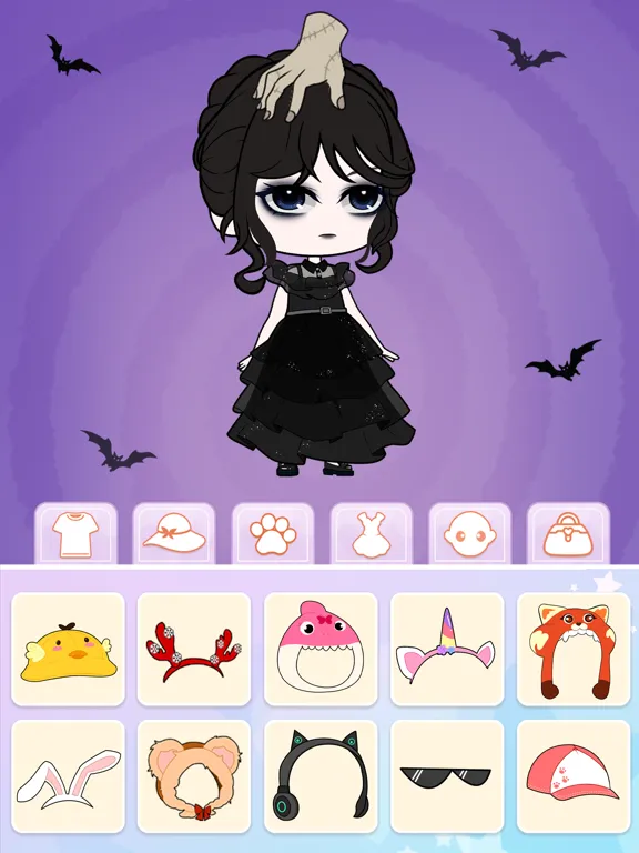 Ảnh chụp màn hình của Dress Up: Chibi Doll Maker iPad 