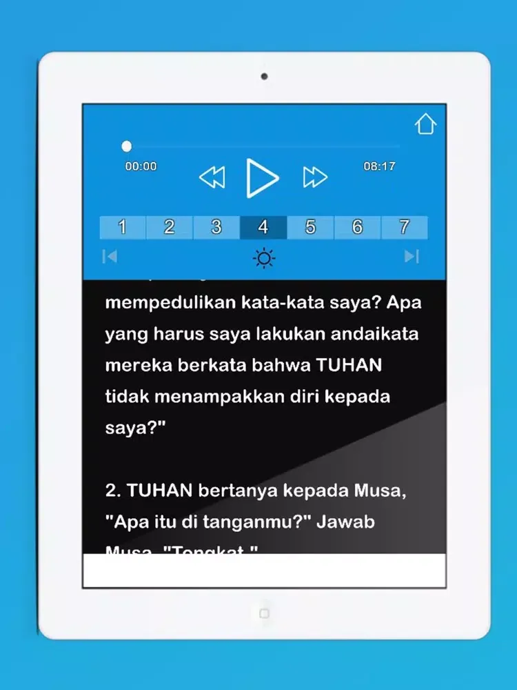 Alkitab indonesia iPad  スクリーンショット