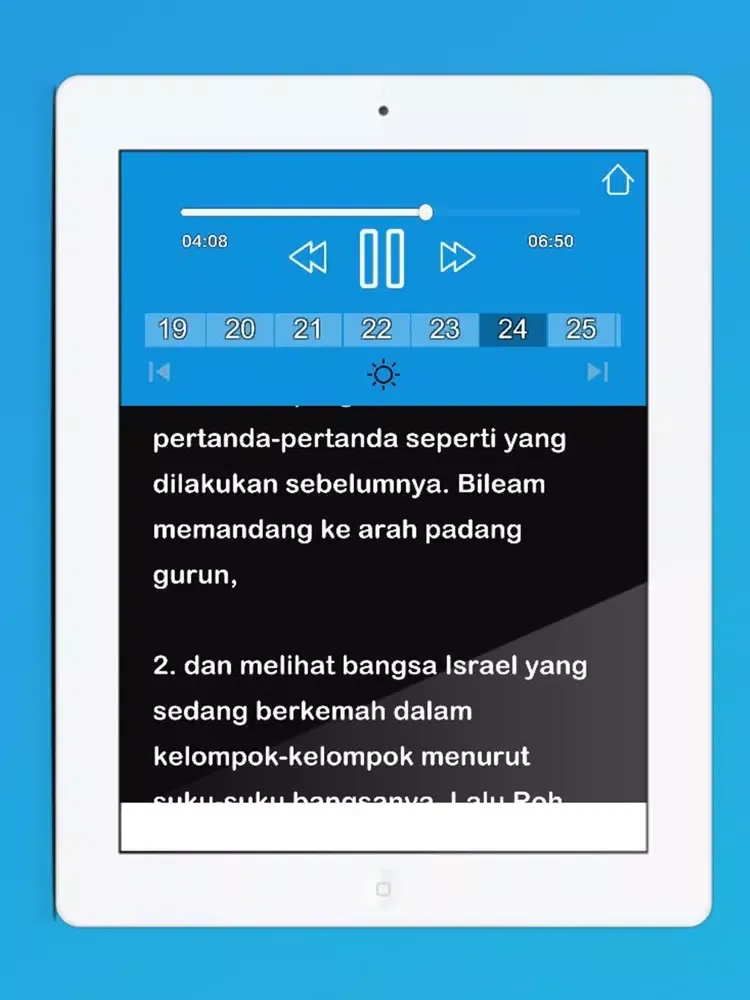 Alkitab indonesia iPad  スクリーンショット