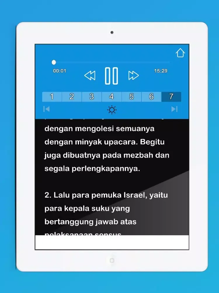 Alkitab indonesia iPad  スクリーンショット
